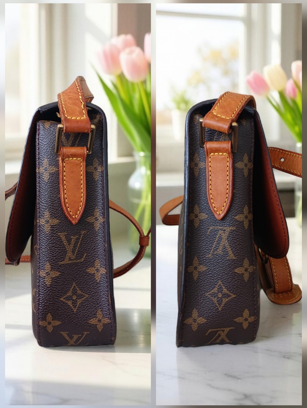 Louis Vuitton Monogram Saint Cloud GM Crossbody Vintage 1998 ✨ COA - Picture 7 of 16